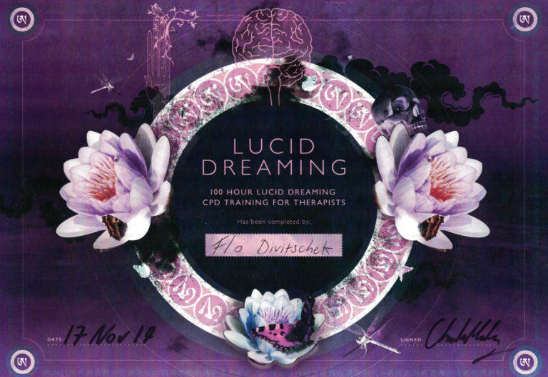 Florian DIVI – Lucid Dreaming CPD Mindfulness of Dream and Sleep Certificate